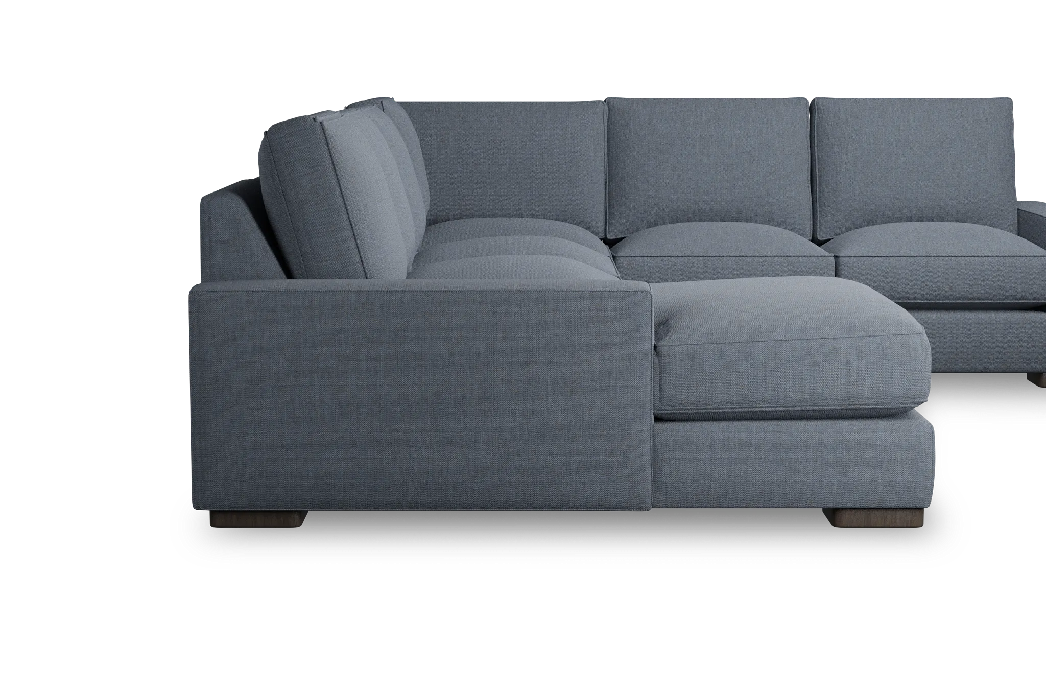 Edgewater Victory Dark Blue Medium Left Chaise Sectional