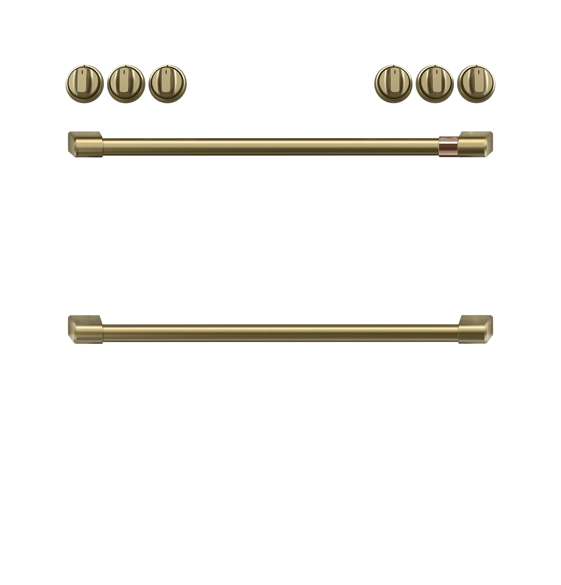 Cafe Handle Brass Range Handle