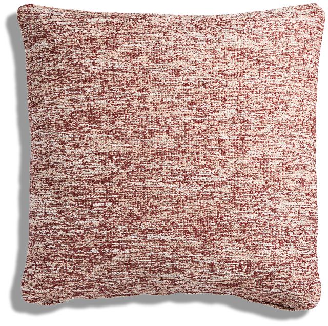 Baxter Red 24" Accent Pillow