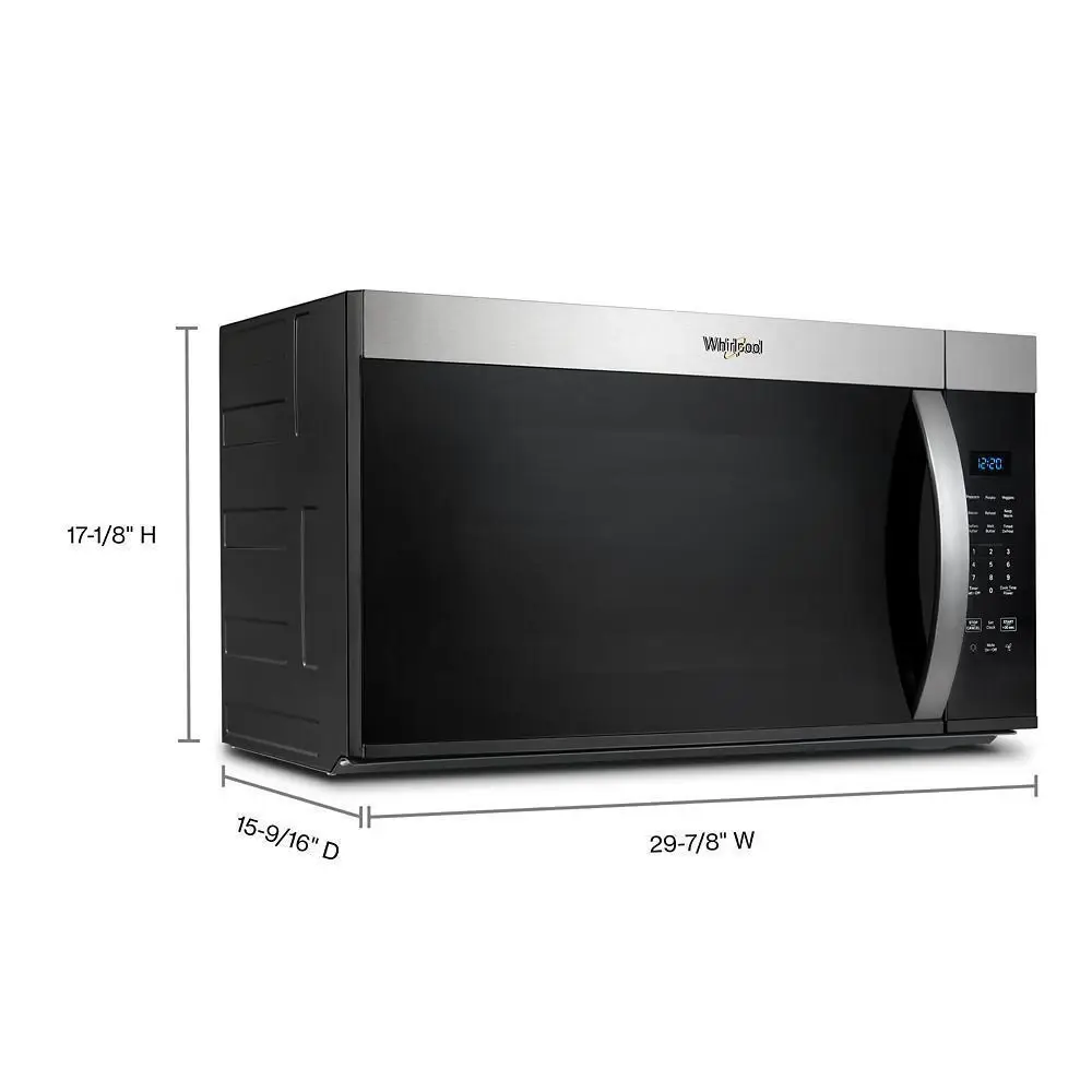 Whirlpool 3130 Series Stainless Steel Over-the-range Microwave Whirlpool 3130 Series Stainless Steel Over-the-range Microwave