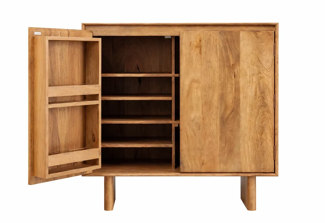 Cecil Mid Tone Bar Cabinet