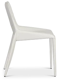 Wayne White Upholstered Side Chair