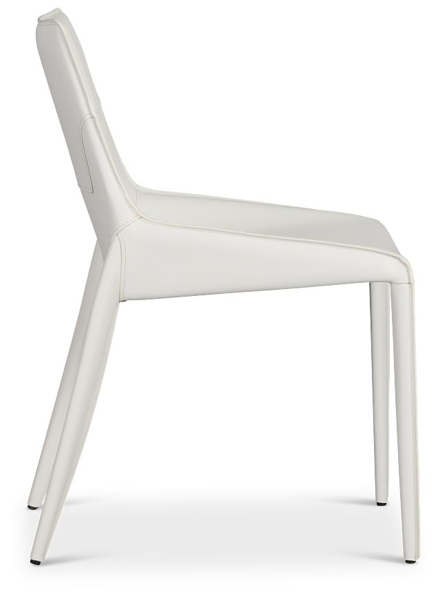 Wayne White Upholstered Side Chair