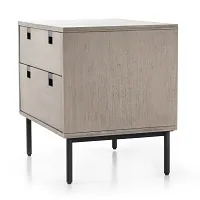 Four Hands Ola Gray Nightstand