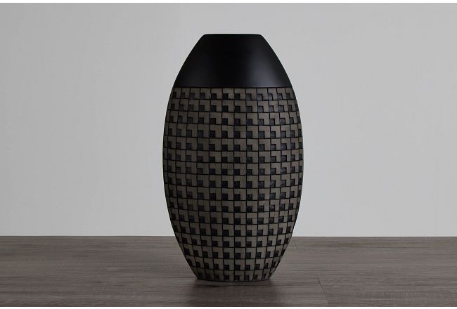 Zahara Gray Large Vase