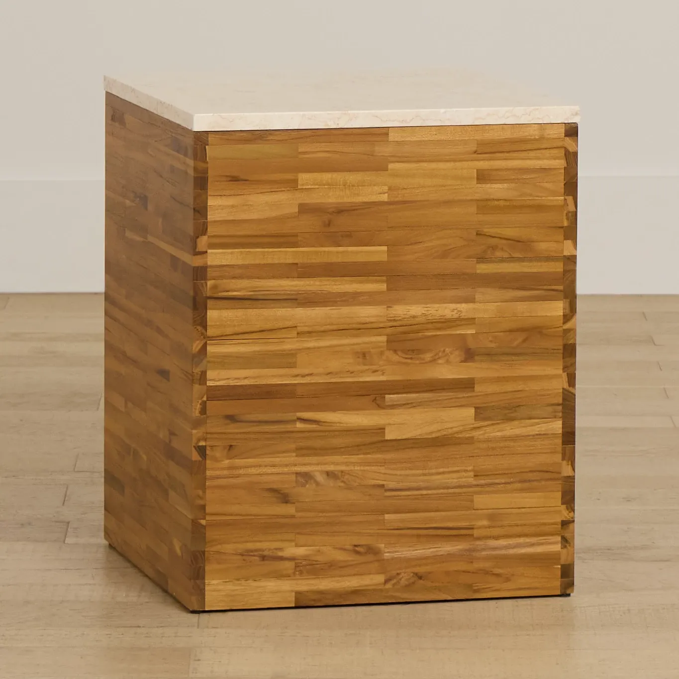 Haven Mid Tone Square End Table