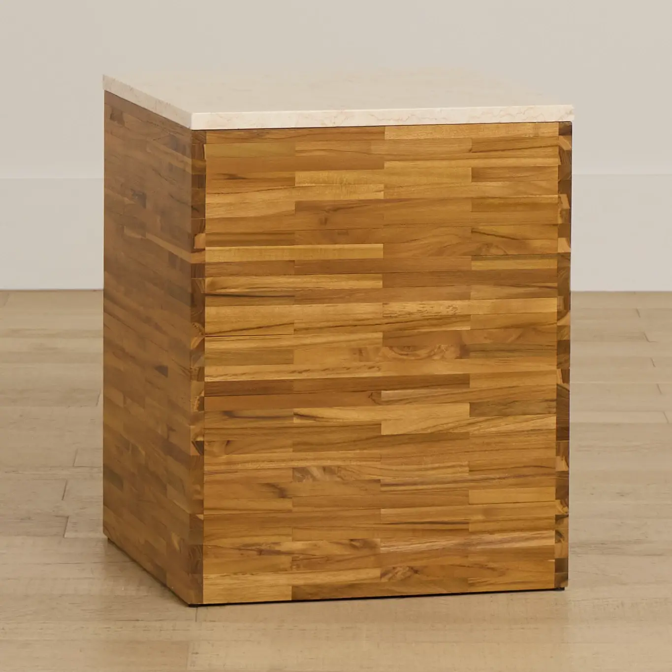 Haven Mid Tone Square End Table Haven Mid Tone Square End Table