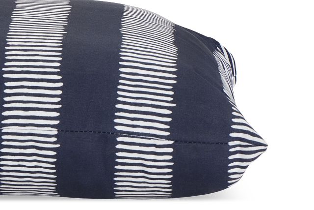 Dash Navy 20" Indoor/outdoor Accent Pillow