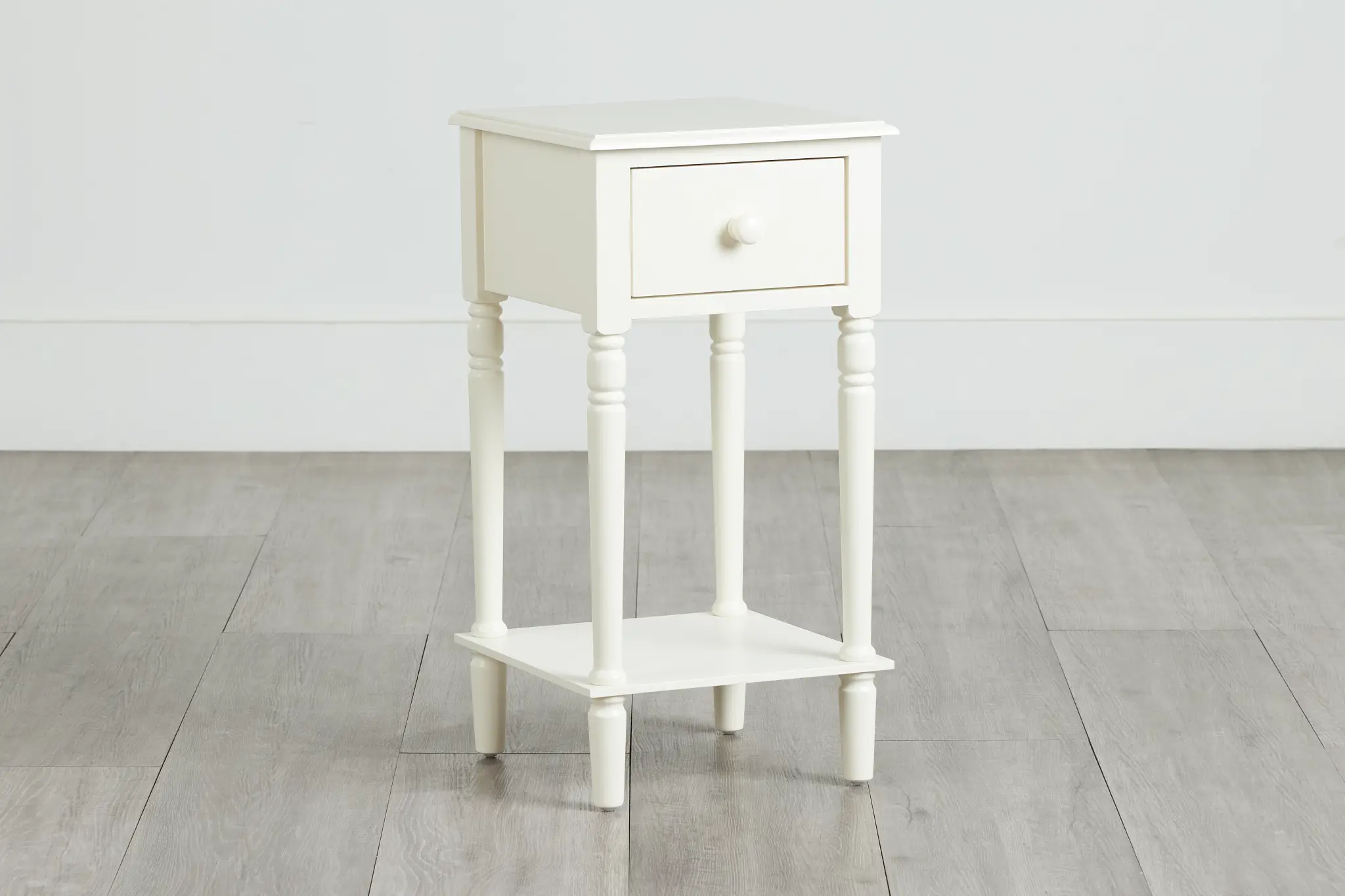 Moana White Power Nightstand Moana White Power Nightstand