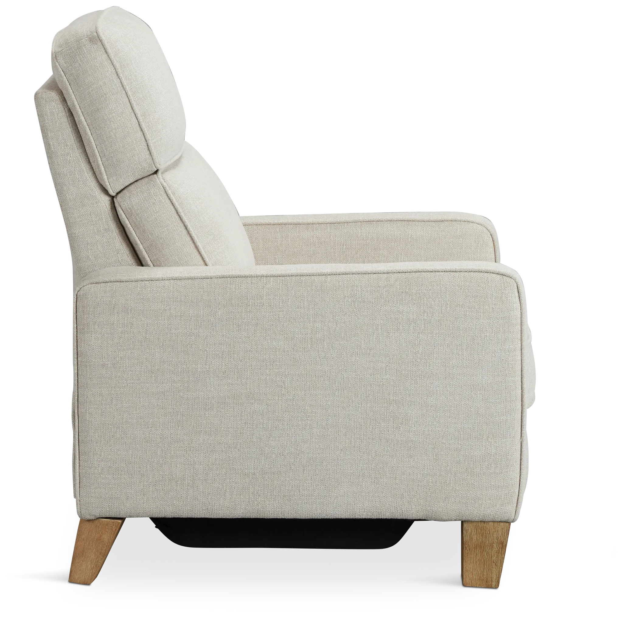 Bayside Light Beige Fabric Power Recliner