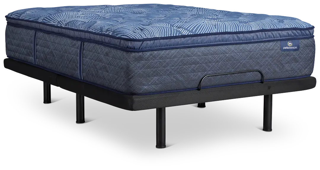 Serta Perfect Sleeper Cobalt Calm Plush Deluxe Adjustable Mattress Set Serta Perfect Sleeper Cobalt Calm Plush Deluxe Adjustable Mattress Set