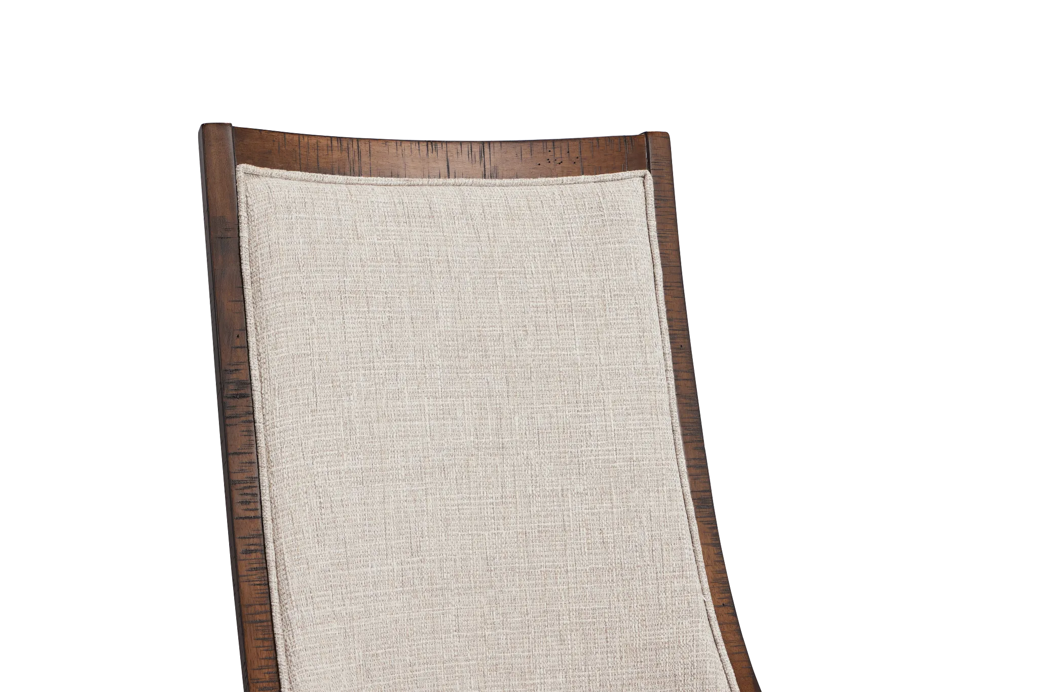 Heron Cove Mid Tone Curved Upholstered Side Chair