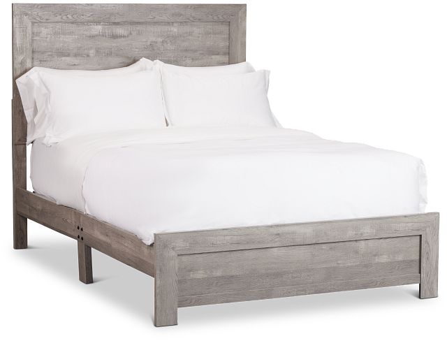 Ollie Gray Panel Bed