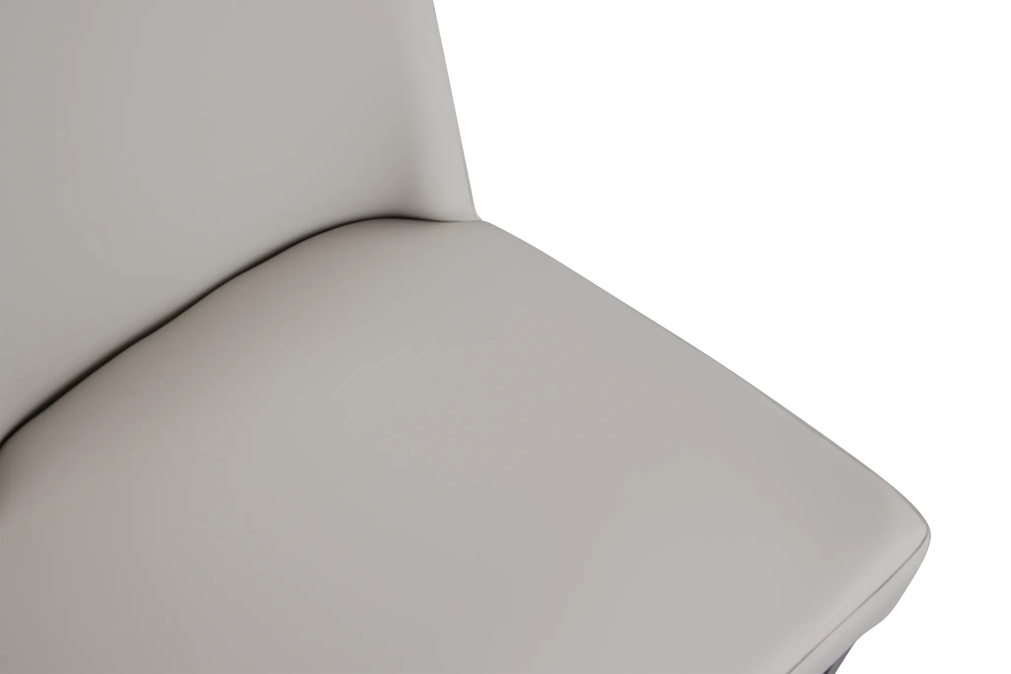 Oslo Light Gray Upholstered Side Chair