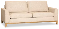 Maisie Light Brown Fabric Sofa