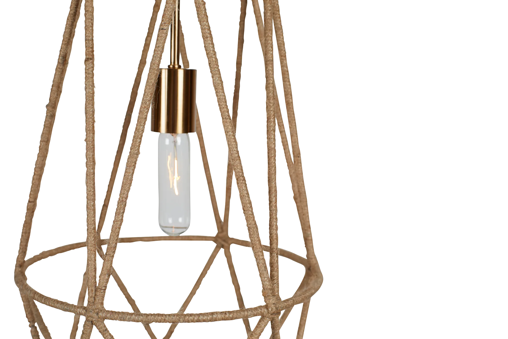 Fletcher Jute Chandelier
