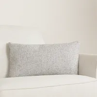 Nova Gray Lumbar Accent Pillow