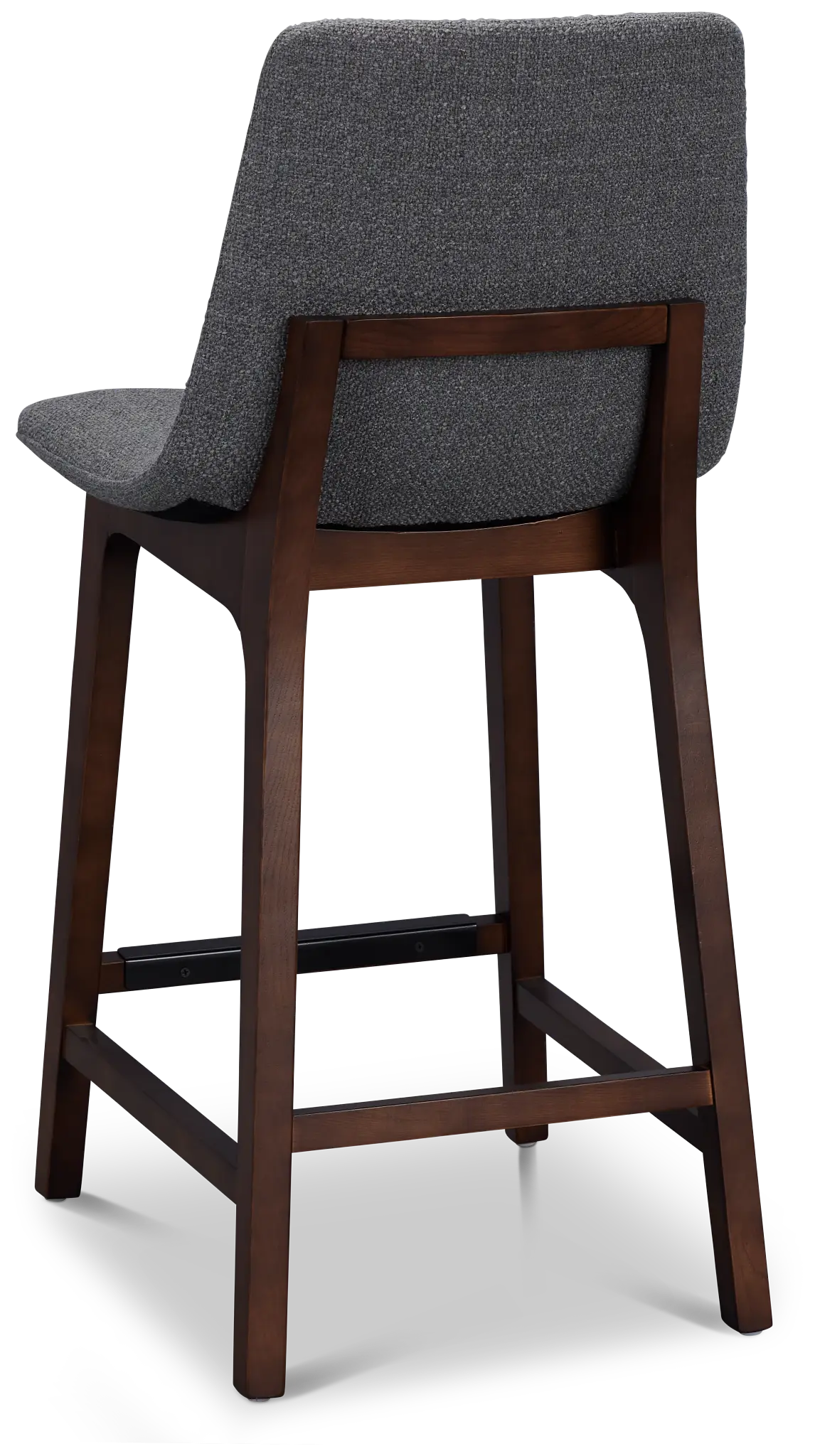 Hamilton Dark Gray Fabric 24" Upholstered Barstool Hamilton Dark Gray Fabric 24" Upholstered Barstool