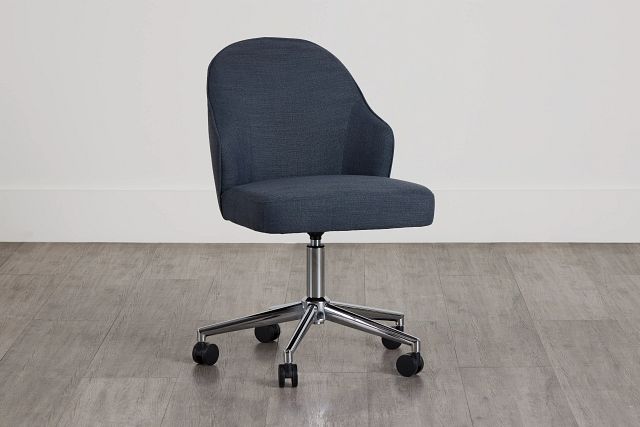 Paige Dark Gray Swivel Desk Chair