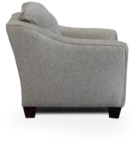 Avery Dark Gray Fabric Chair