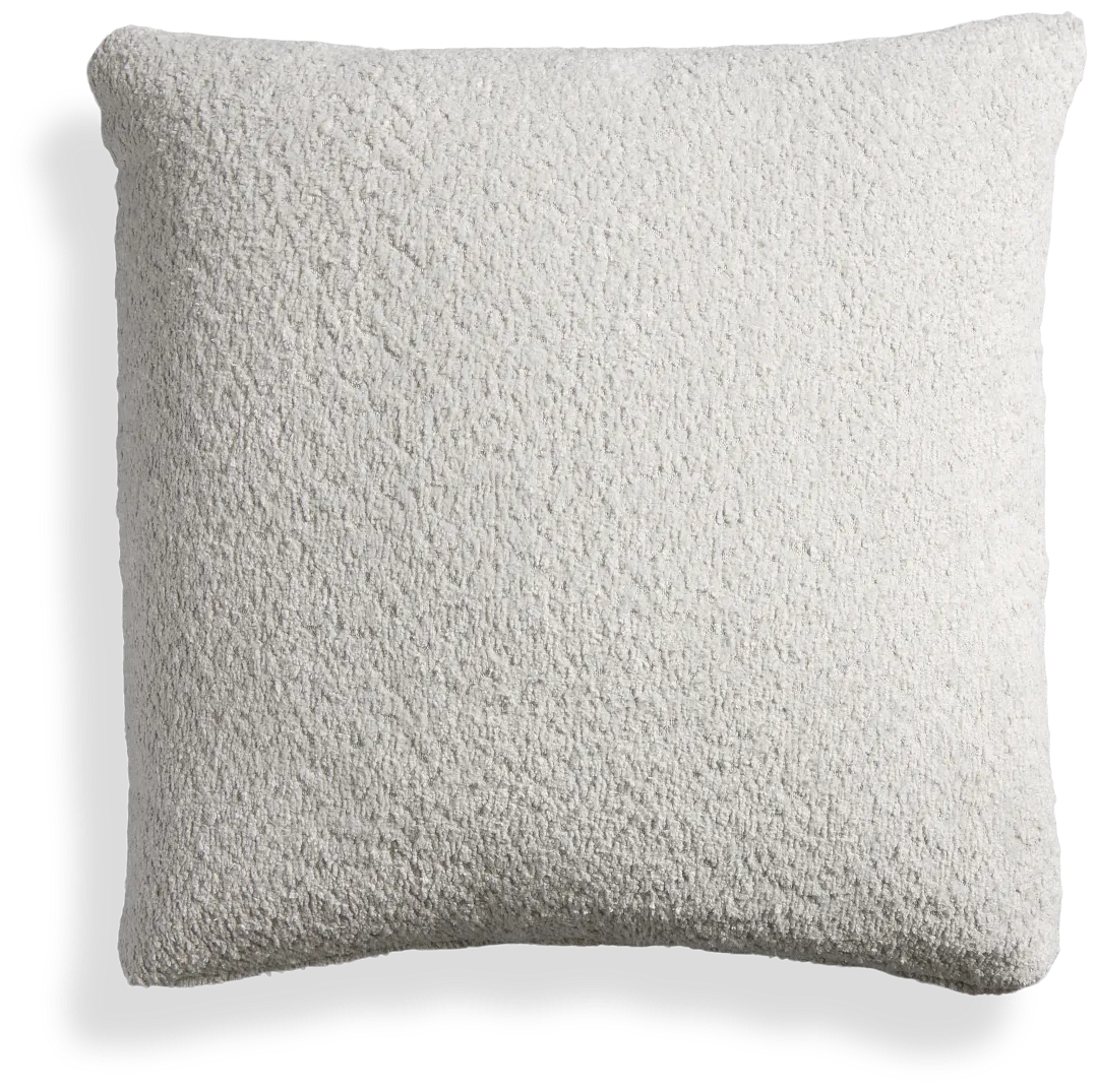 Oslo Gray 20" Square Accent Pillow