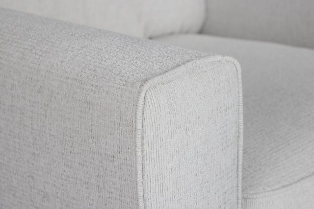 Avalon White Fabric Chair