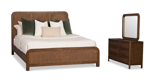 Pacific Mid Tone Platform Bedroom