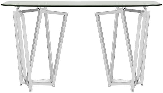 Royce Glass Sofa Table