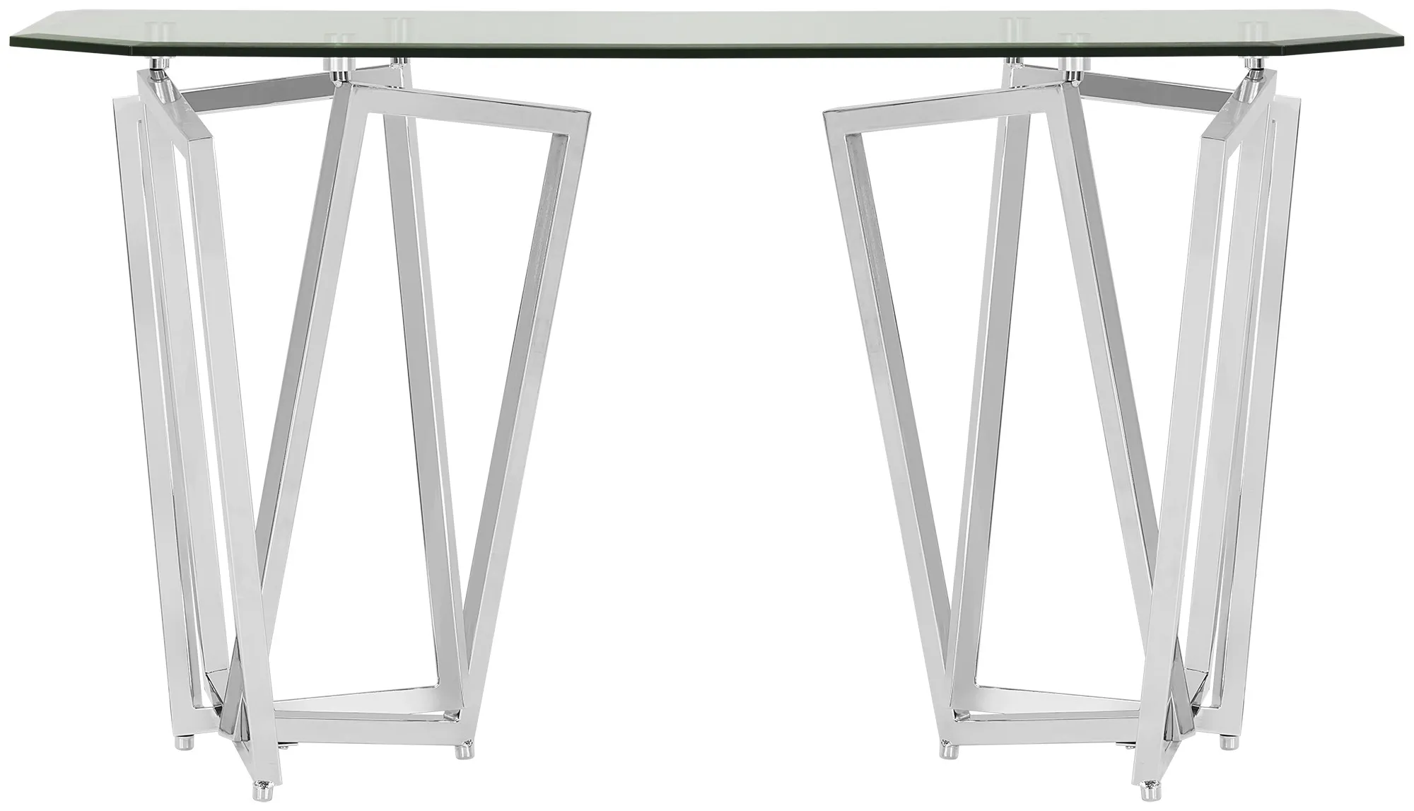 Royce Glass Sofa Table