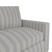 Siesta Sea Lane Light Gray Fabric Chair