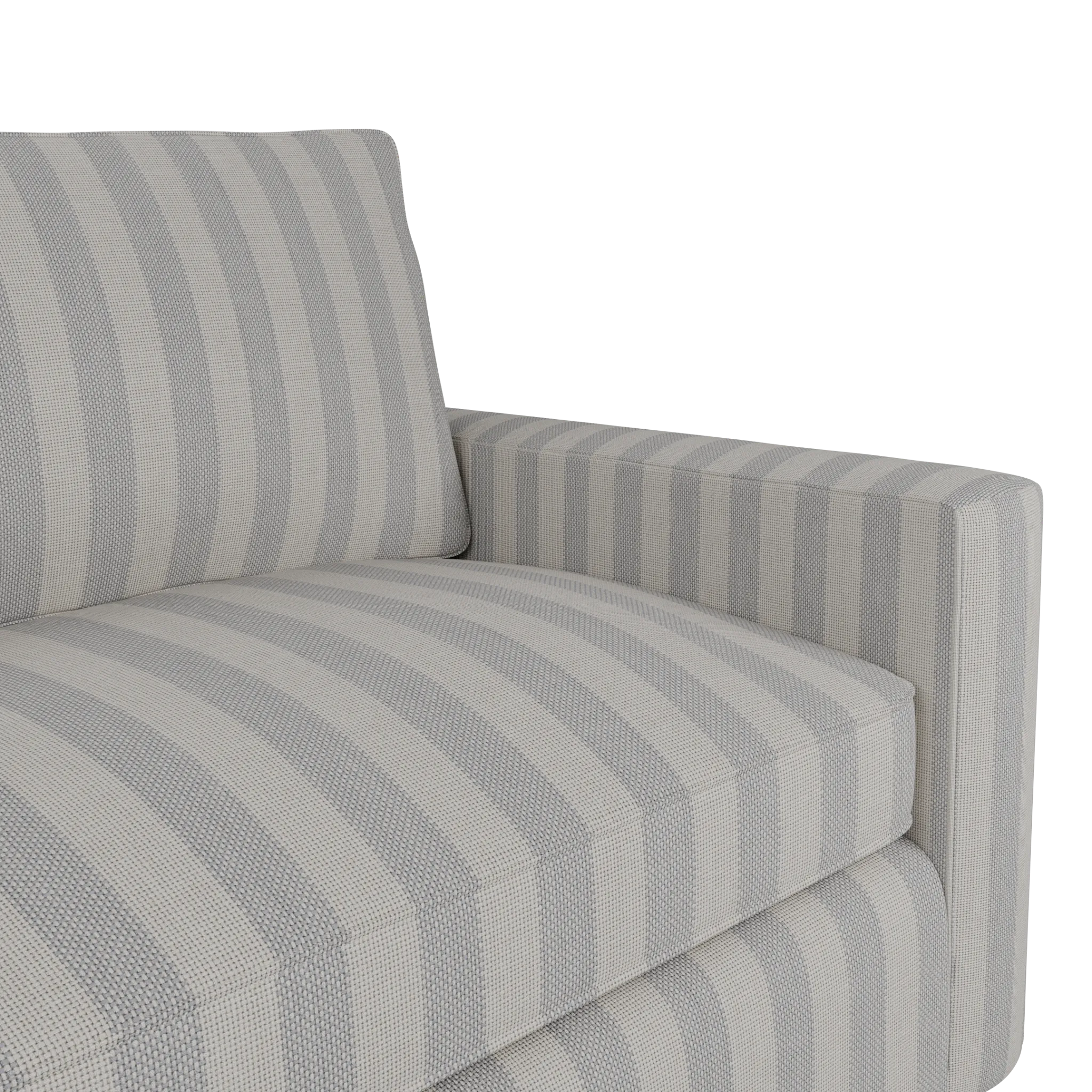 Siesta Sea Lane Light Gray Fabric Chair