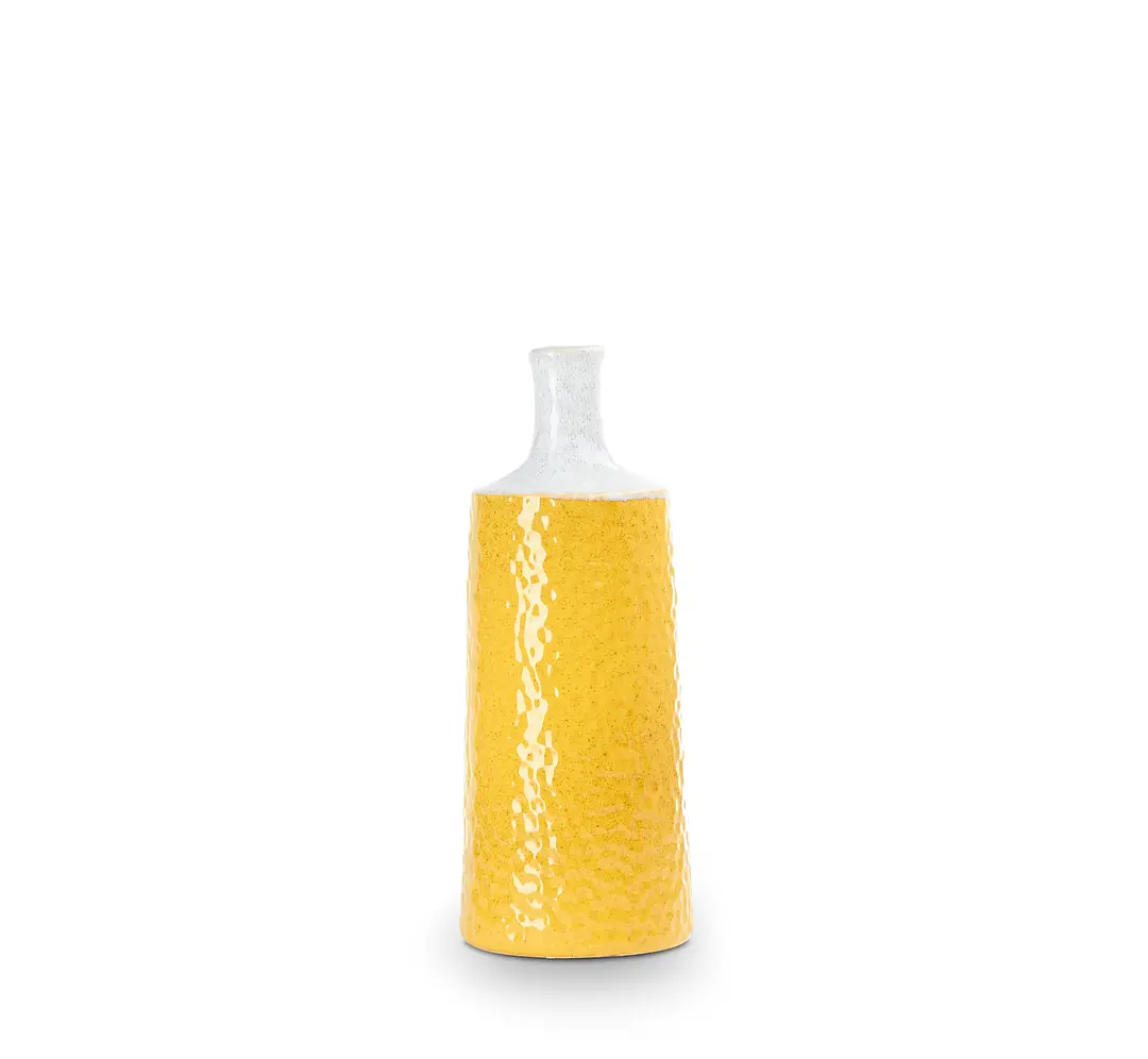 True Yellow Ceramic Vase True Yellow Ceramic Vase