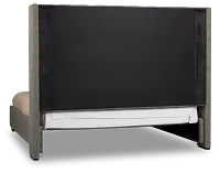 Chatham Gray High Platform Bed