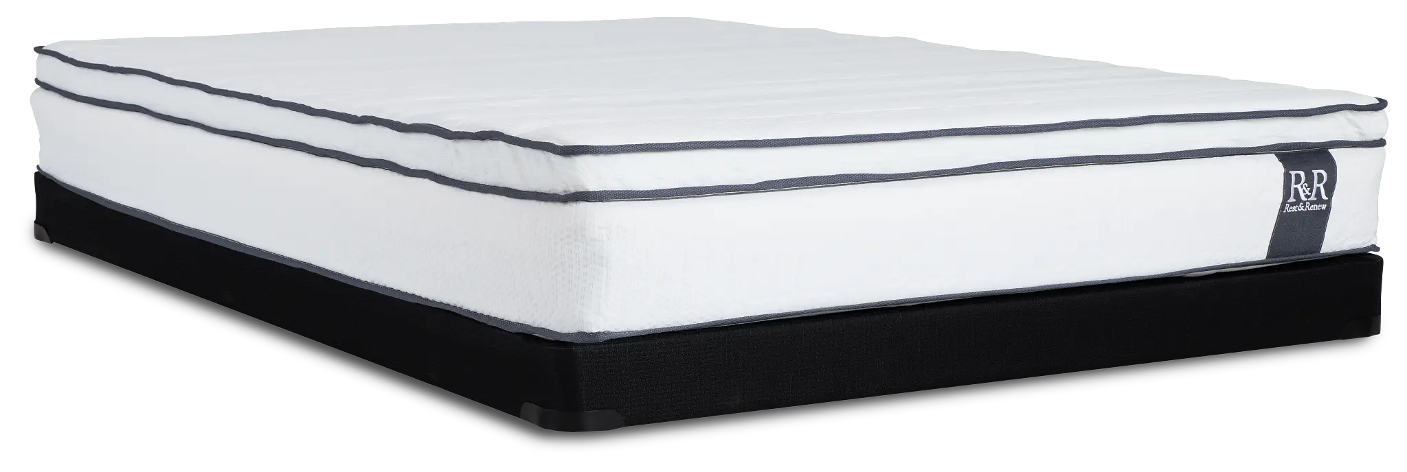 Rest & Renew By Zinus 12" Hybrid Low-profile Mattress Set Rest & Renew By Zinus 12" Hybrid Low-profile Mattress Set