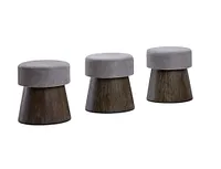 Linea Dark Tone Stool