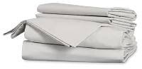 Rest & Renew Percale Cotton Gray 200 Thread Sheet Set