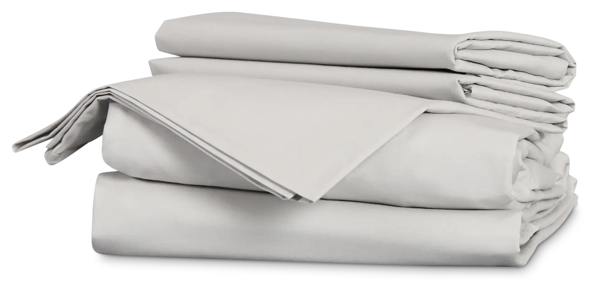 Rest & Renew Percale Cotton Gray 200 Thread Sheet Set Rest & Renew Percale Cotton Gray 200 Thread Sheet Set