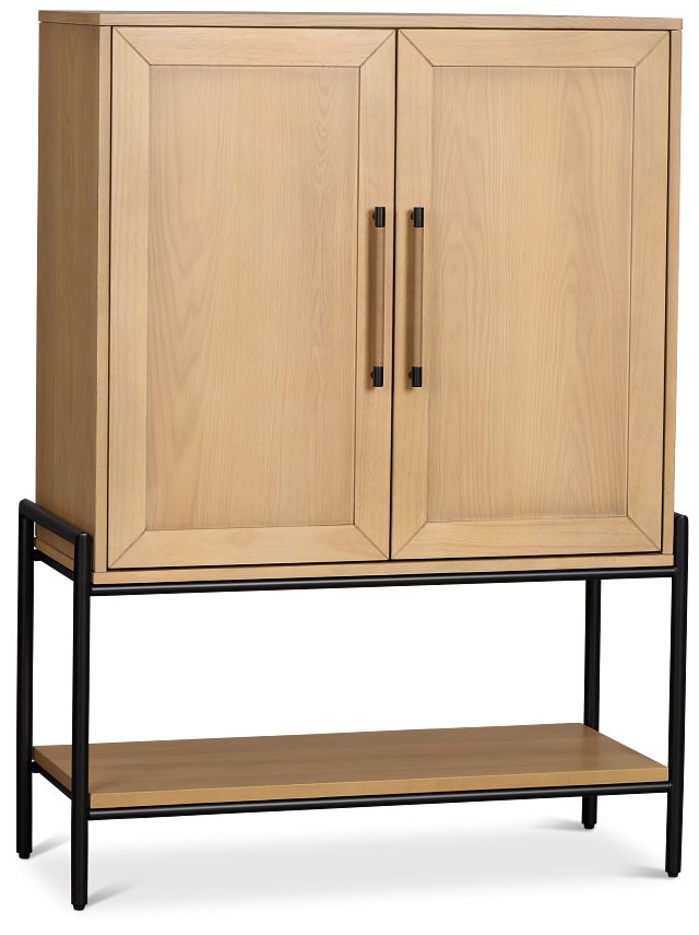 Highland Light Tone Bar Cabinet