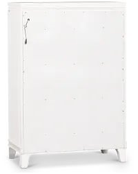 Milan White Youth Drawer Chest