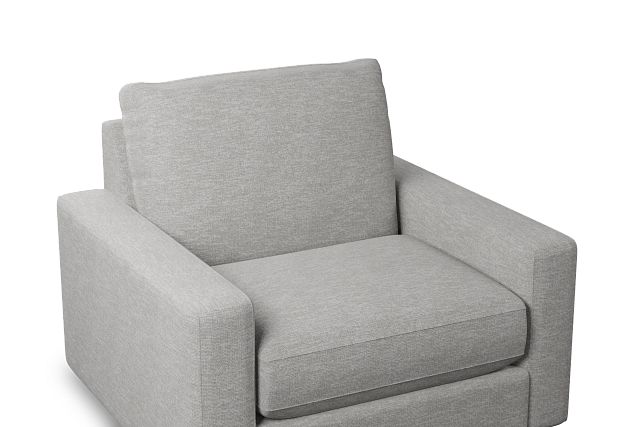 Edgewater Victory Gray Swivel Chair