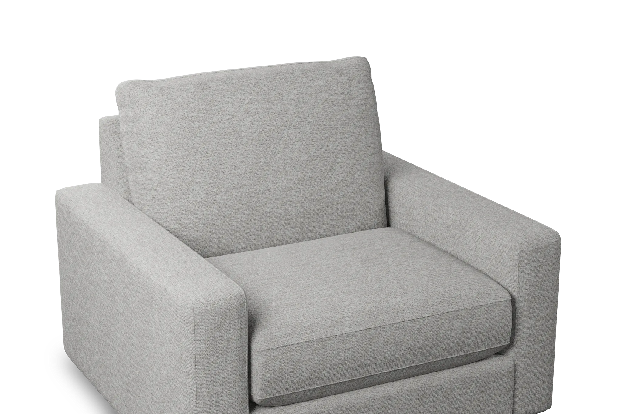 Edgewater Victory Gray Swivel Chair