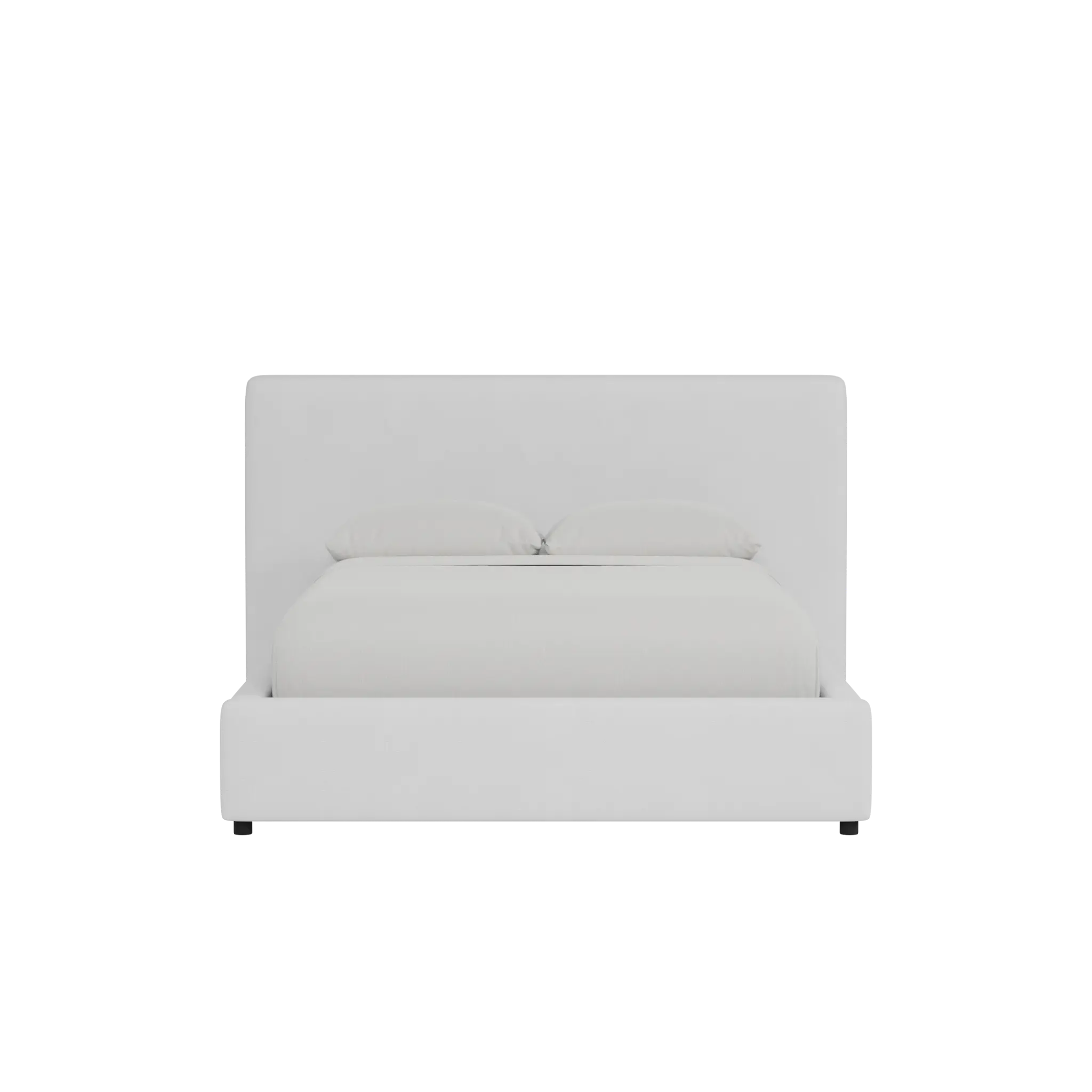 Grayton Suave White 44" Upholstered Platform Bed Grayton Suave White 44" Upholstered Platform Bed