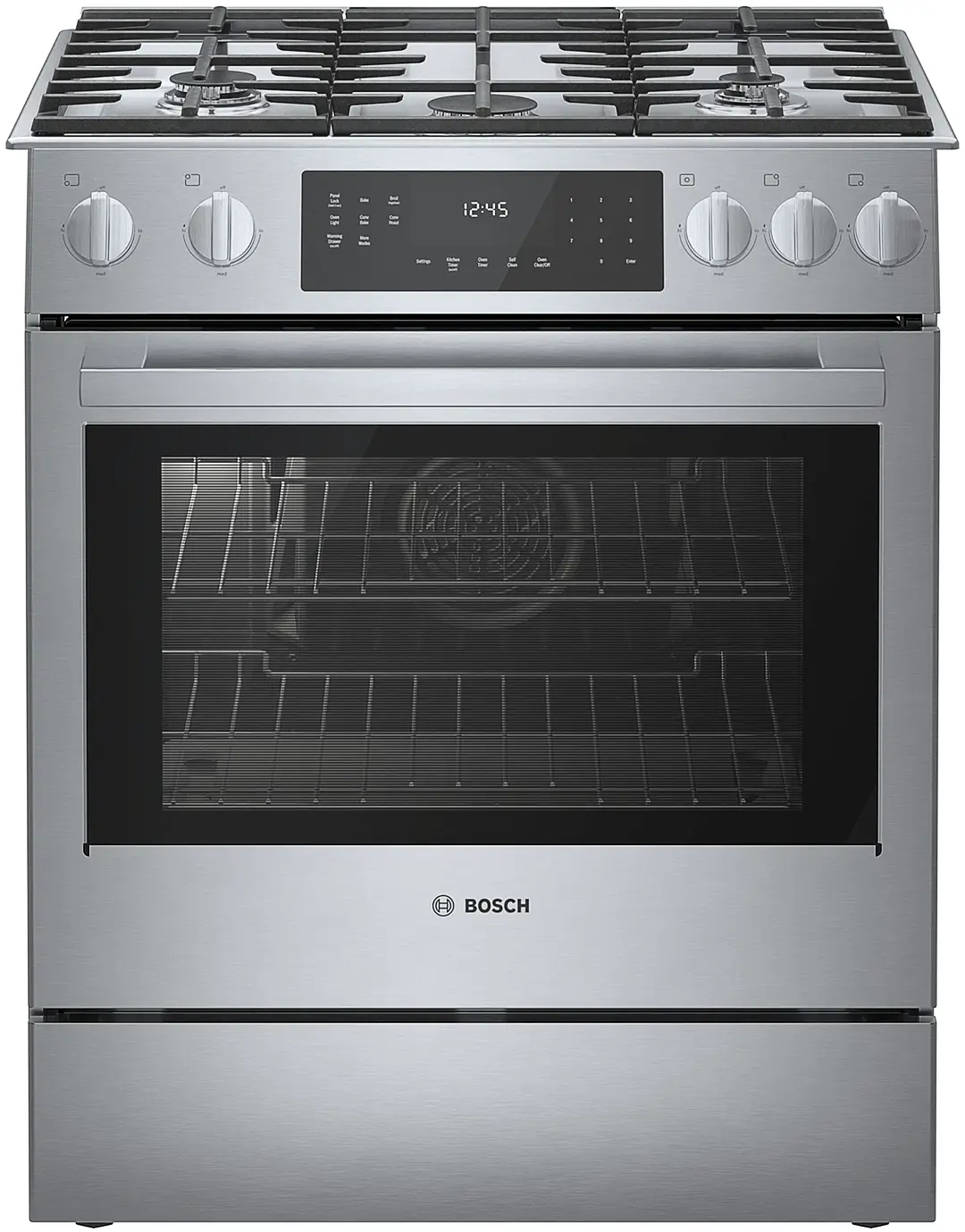 Bosch 800 Series Stainless Steel 30" Gas Range Bosch 800 Series Stainless Steel 30" Gas Range