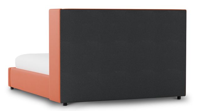 Captiva Joya Orange 48" Upholstered Shelter Bed