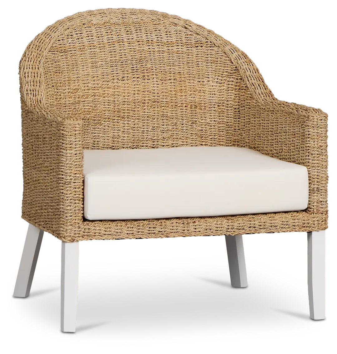 Marley Light Tone Woven Accent Chair Marley Light Tone Woven Accent Chair