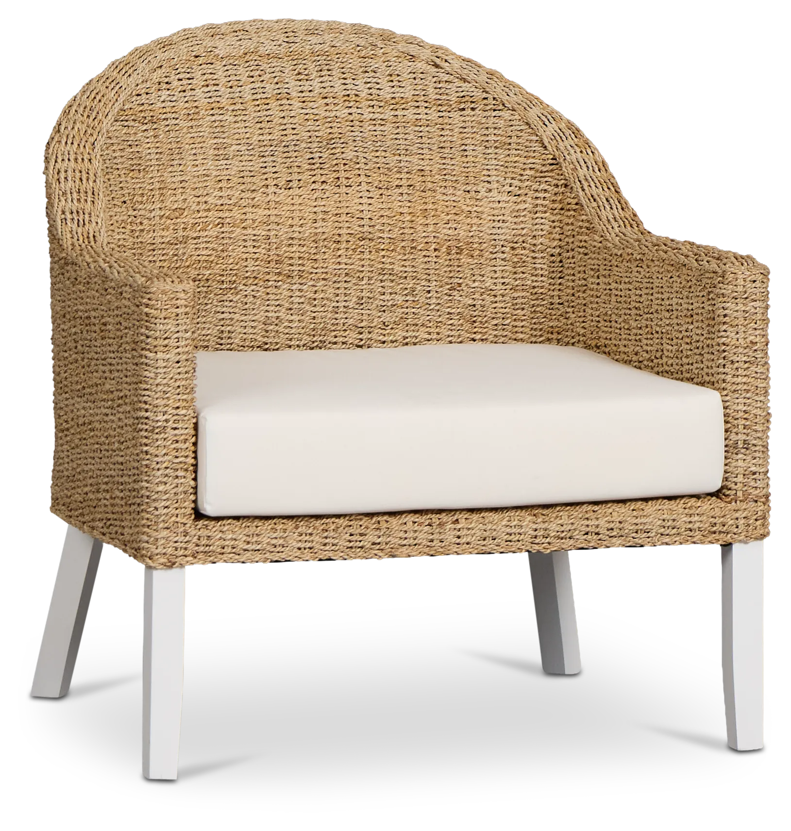 Marley Light Tone Woven Accent Chair