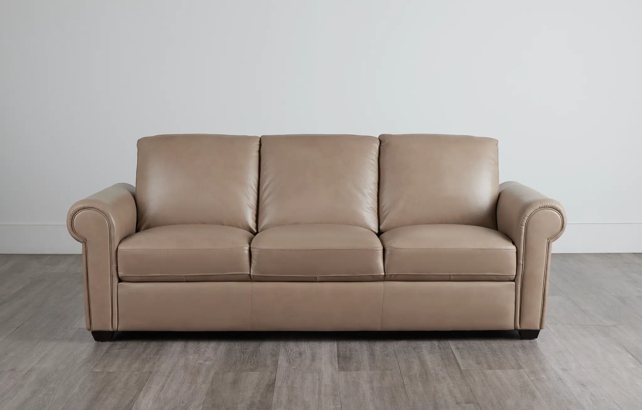Lincoln Taupe Lthr/vinyl Sofa Lincoln Taupe Lthr/vinyl Sofa