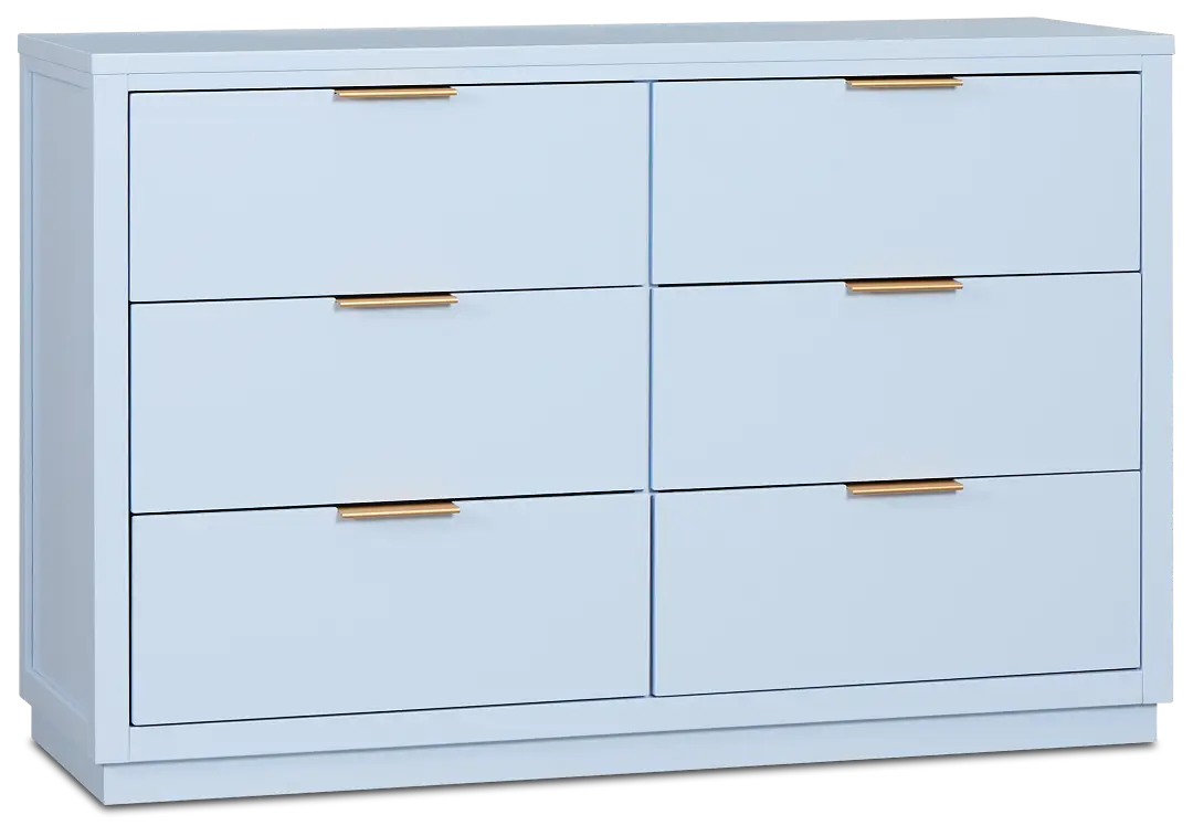 Henry Light Blue Youth Dresser Henry Light Blue Youth Dresser