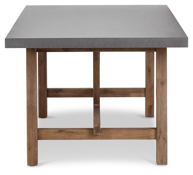 Canyon Concrete 86" Rectangular Table