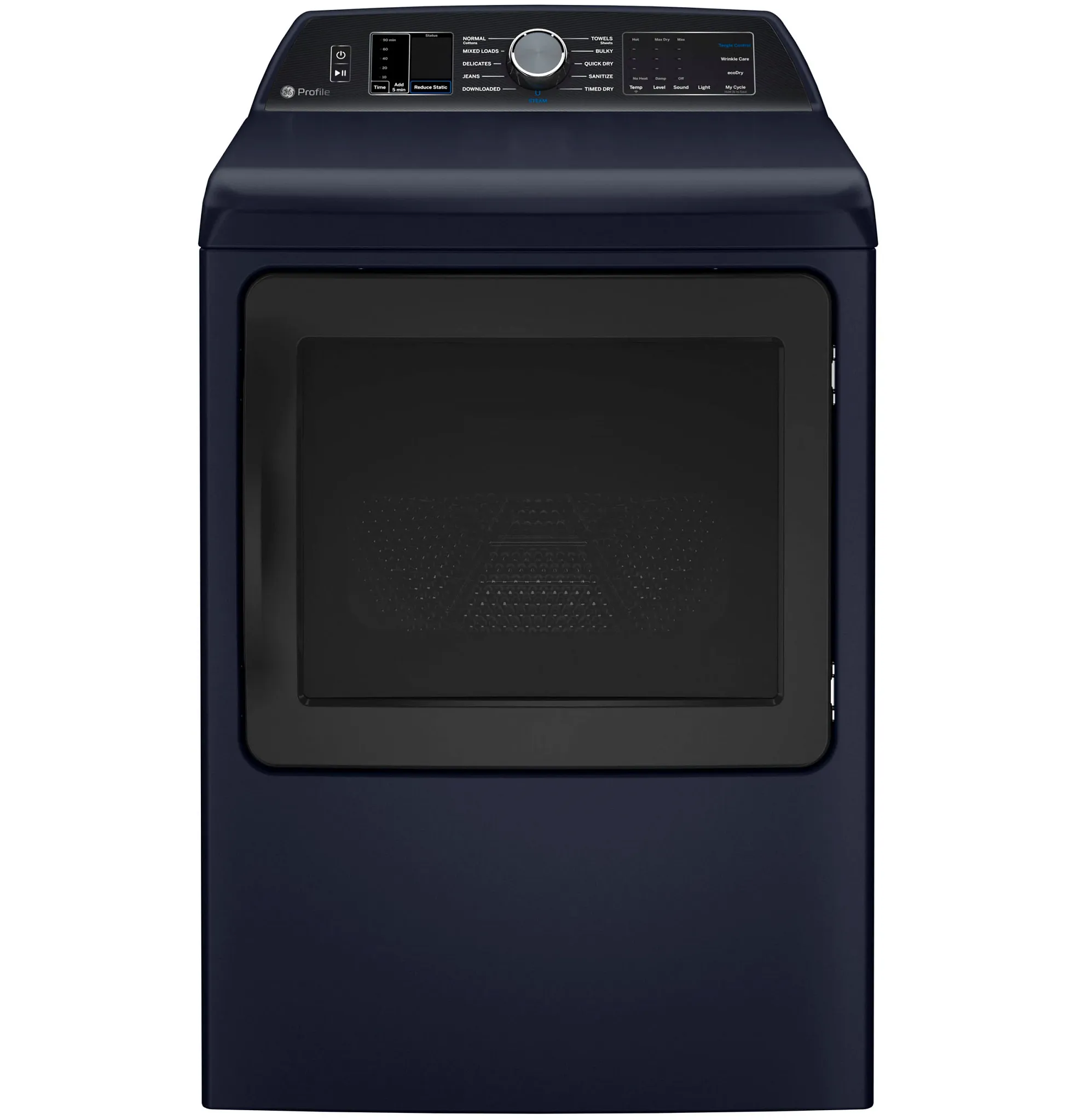 Ge Profile 80 Series Blue Front Load Gas Dryer